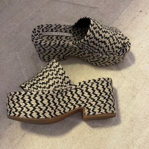 Zara Platform, worn once